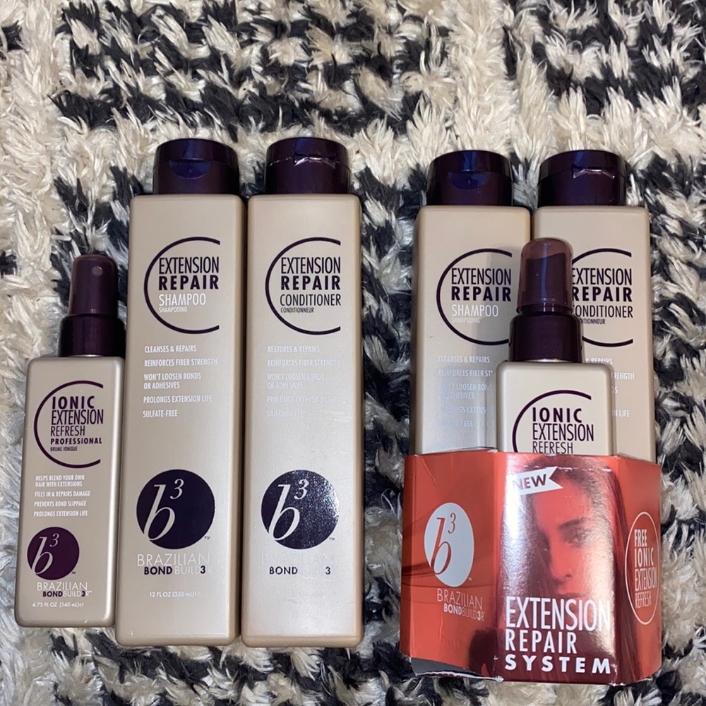 Brazilian BondBuilder B3 Shampoo, Conditioner, and Refresh